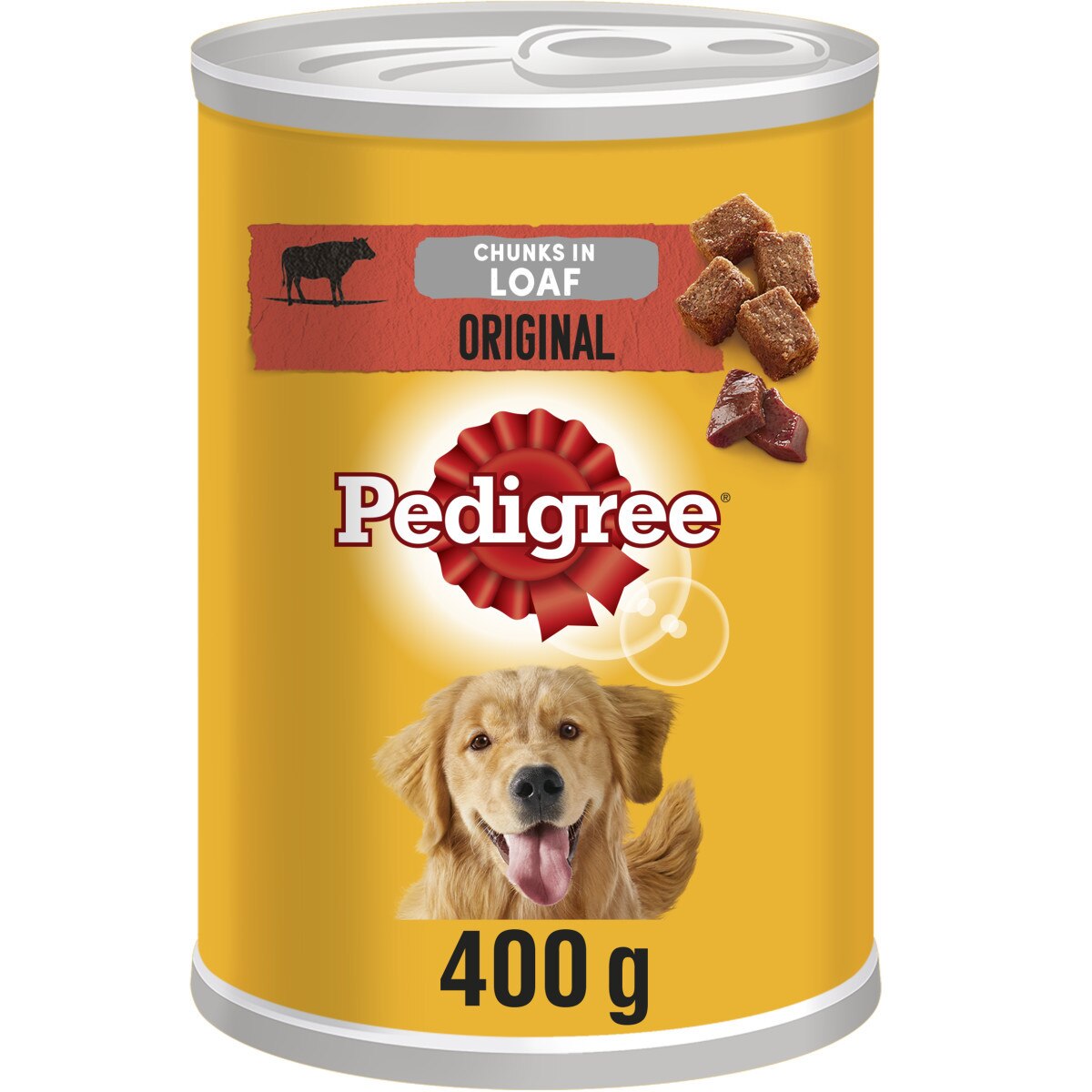 Pedigree Original in Loaf Wet Dog Food Cans - 12 x 400g
